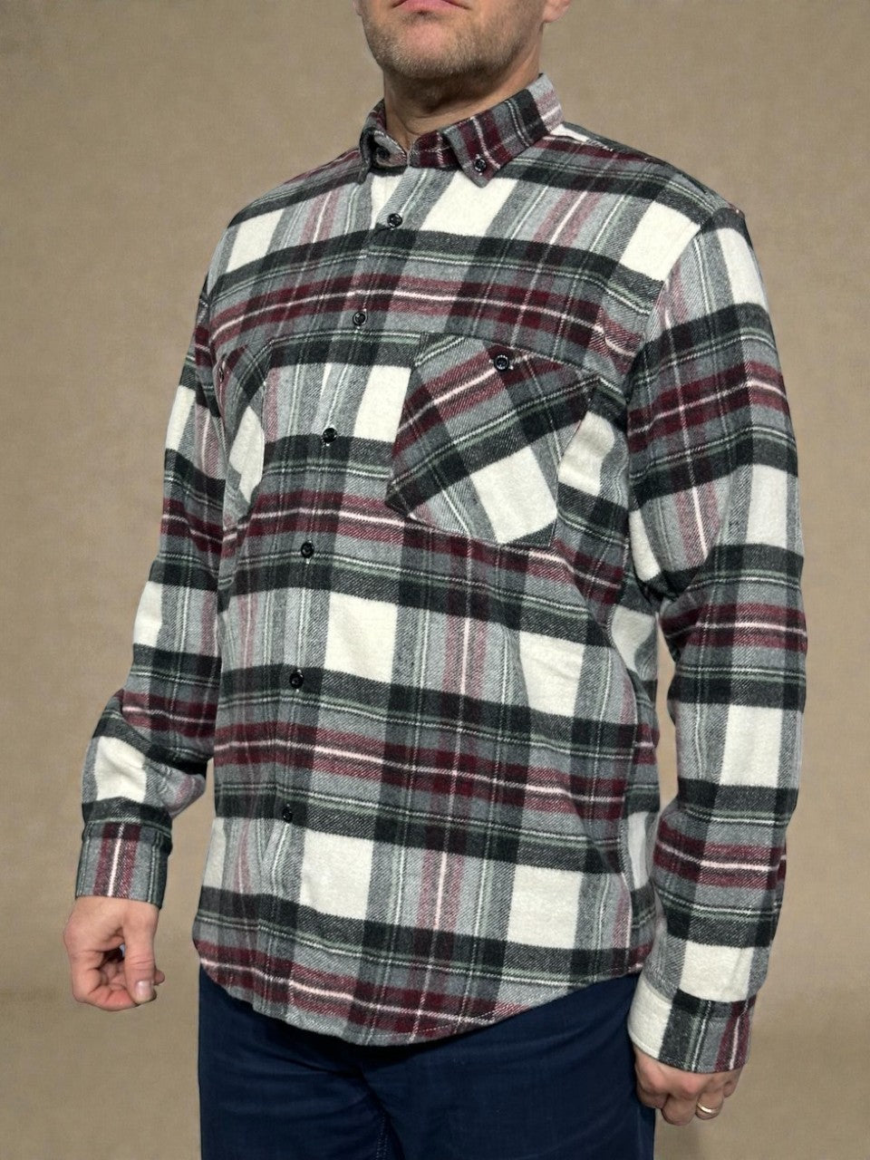 Silts flaneļa krekls