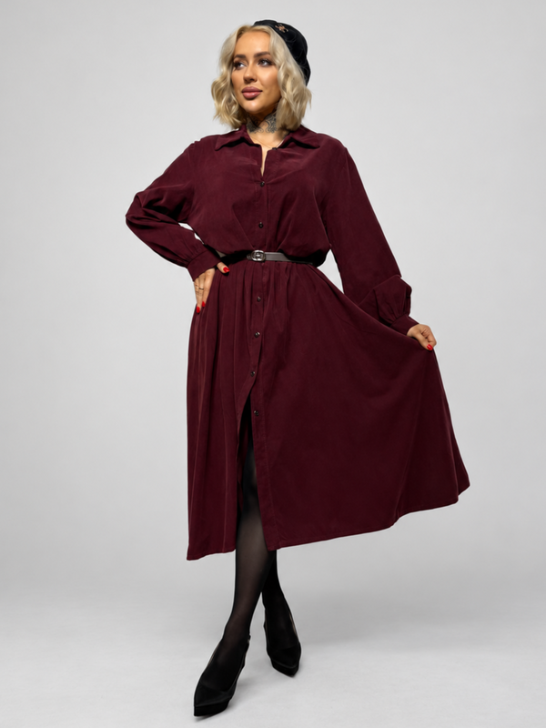 Eleganta velveta kreklkleita