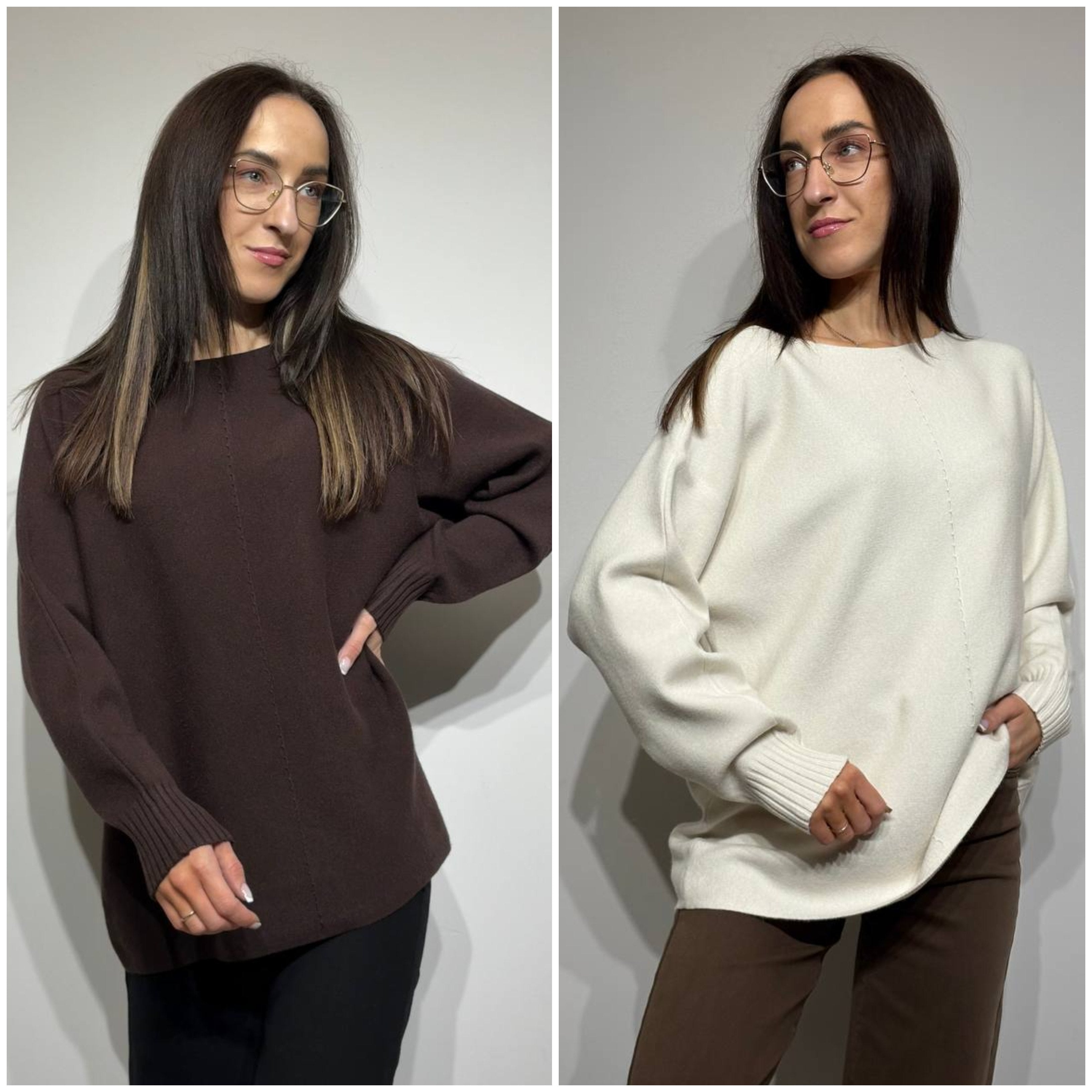 Solīds džemperis sievietēm