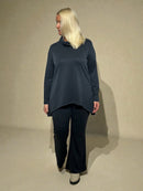Solid women's pantsuit