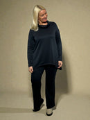 Solid women's pantsuit