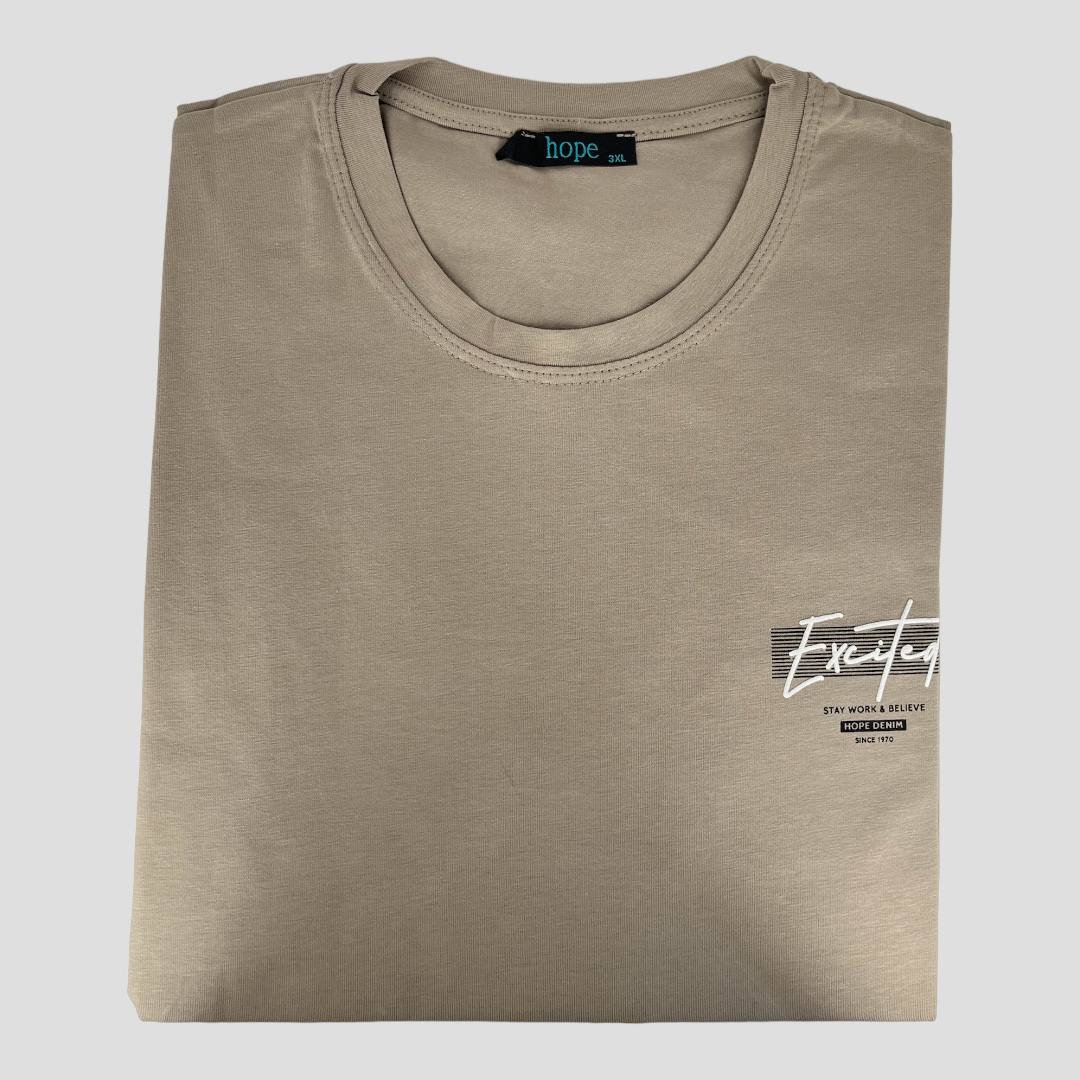 Didelio dydžio marškinėliai Excited