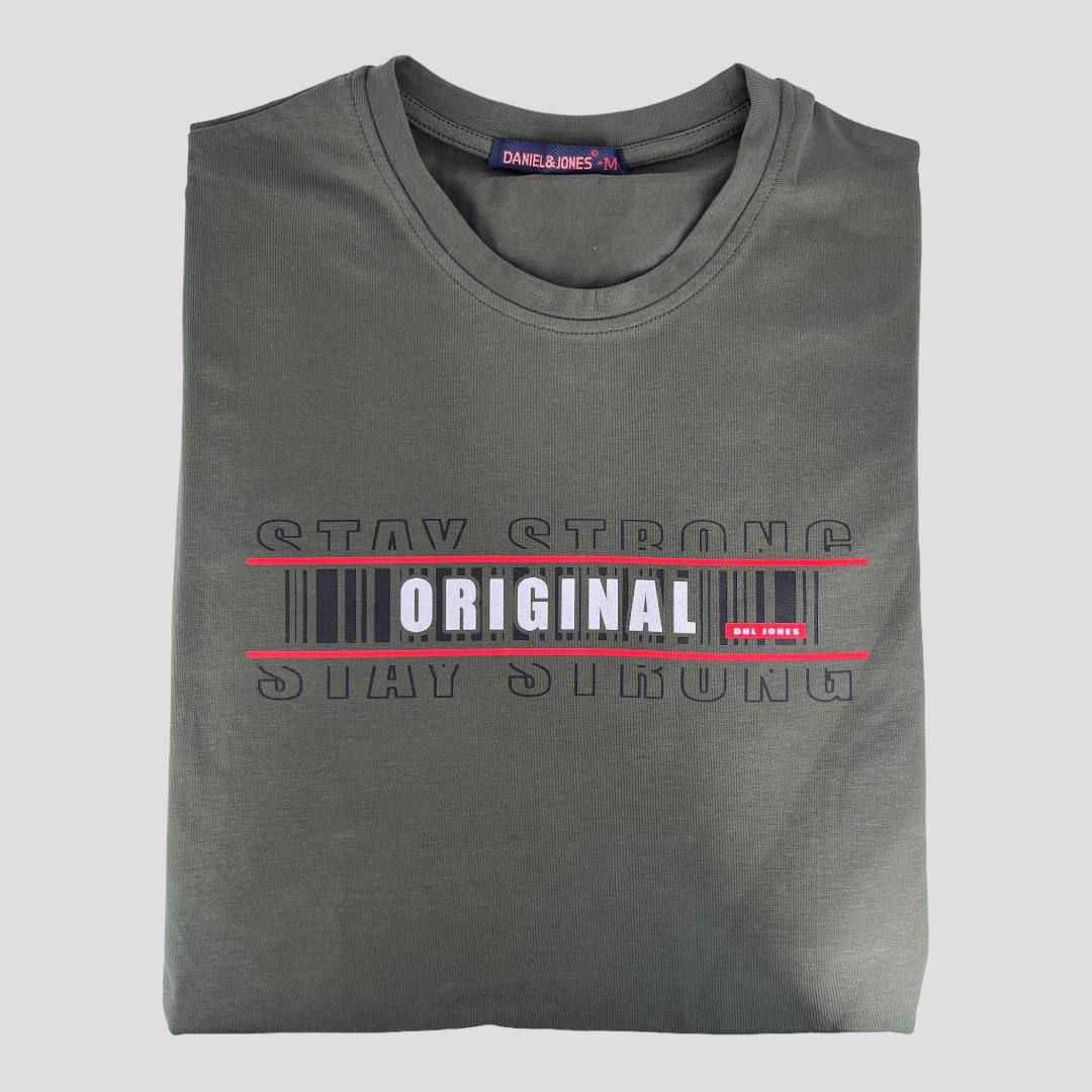 T-shirt Stay Strong by Daniel Jones