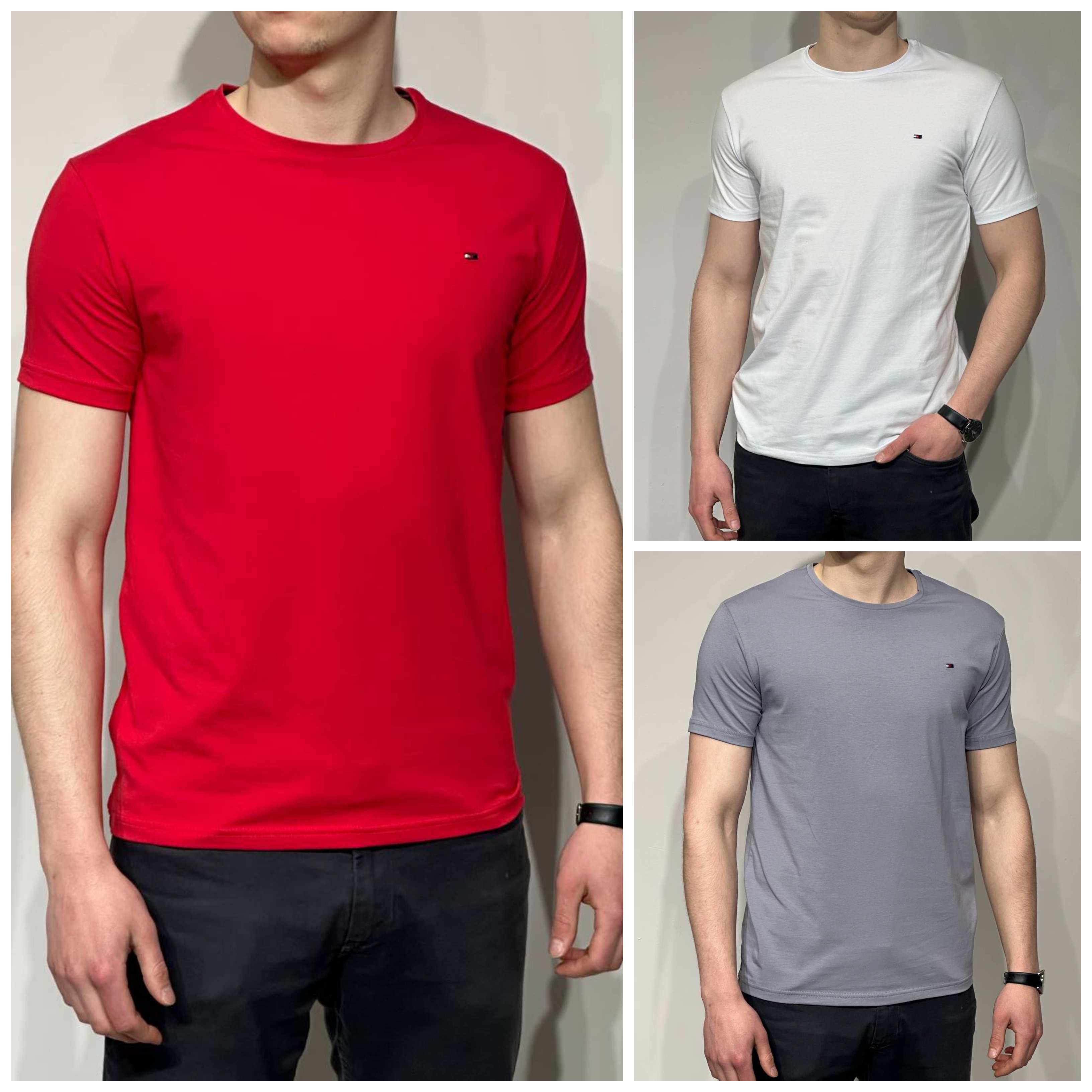 Vyriški marškinėliai be spaudos