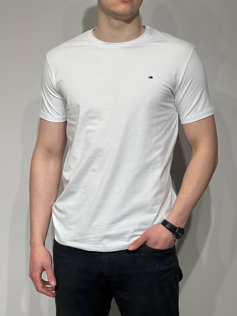 T-krekls vīriešiem bez apdrukas