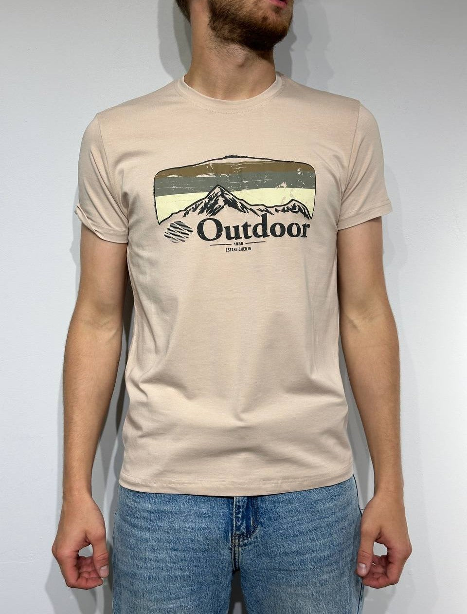 T-krekls ar apdruku Outdoor