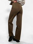Straight cut women's jeans