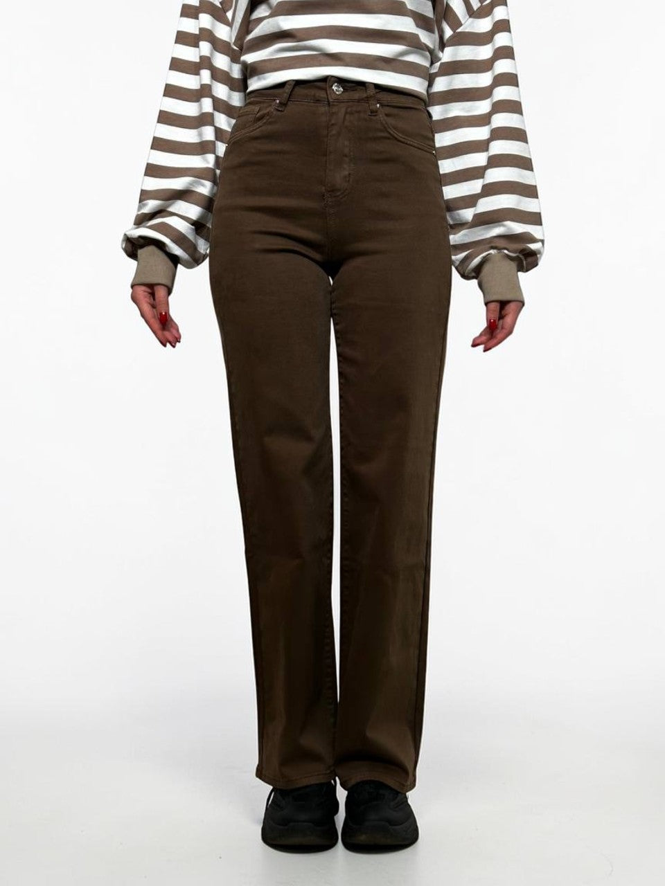 Straight cut women's jeans