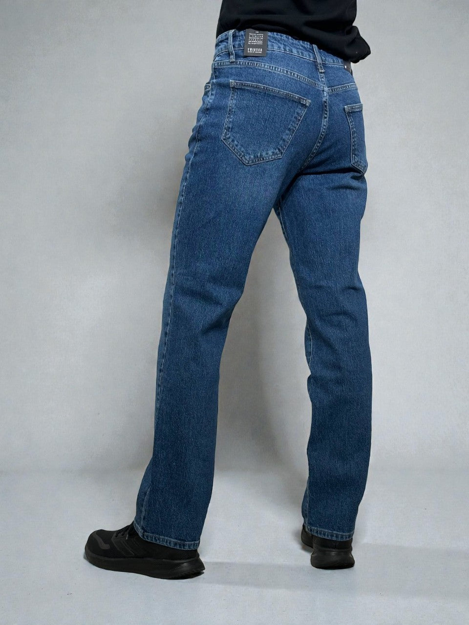 Straight, loose men's jeans, Regular fit