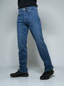 Straight, loose men's jeans, Regular fit