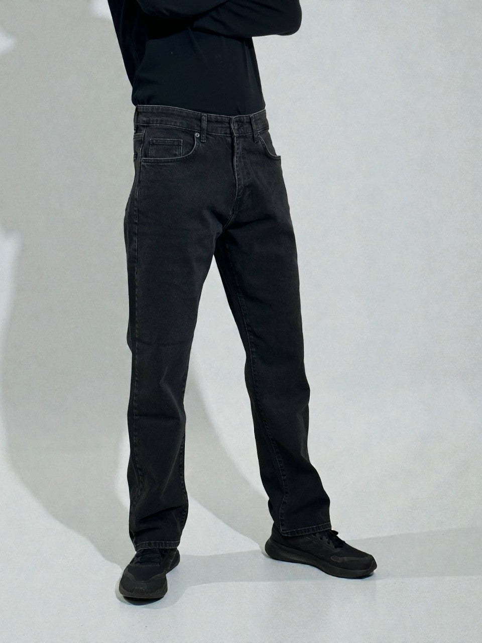 Taisni, brīvi vīriešu džinsi, Regular fit