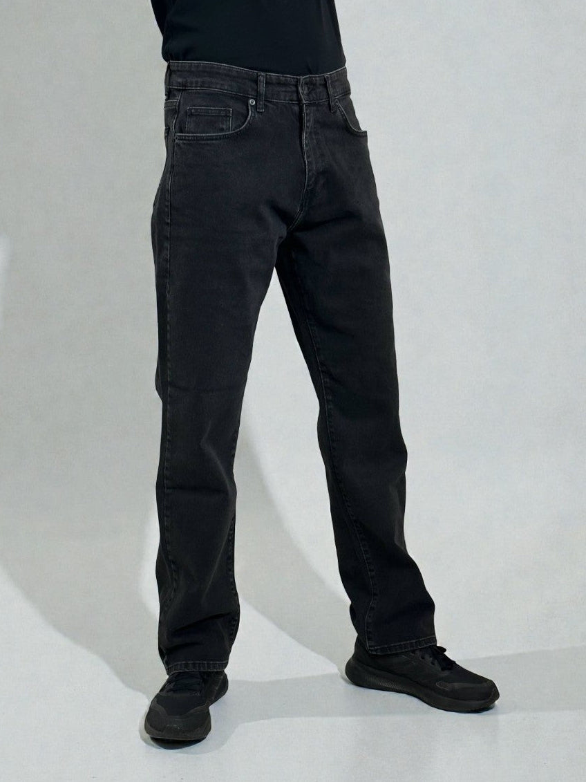 Straight, loose men's jeans, Regular fit