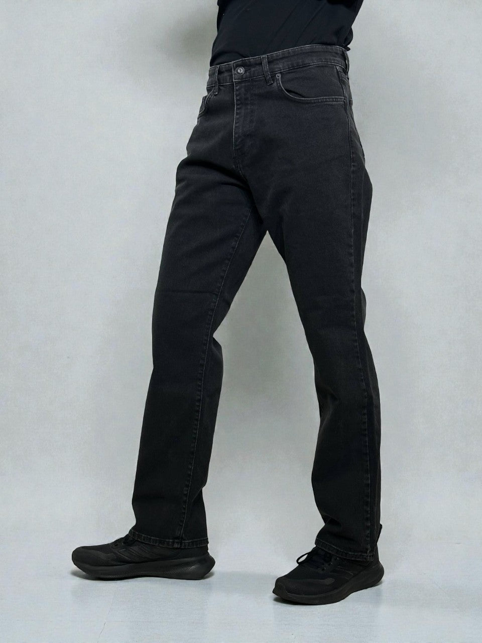 Straight, loose men's jeans, Regular fit