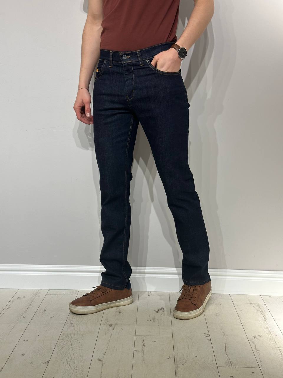 Tumedad meeste teksad Vankel-624, Comfort slim