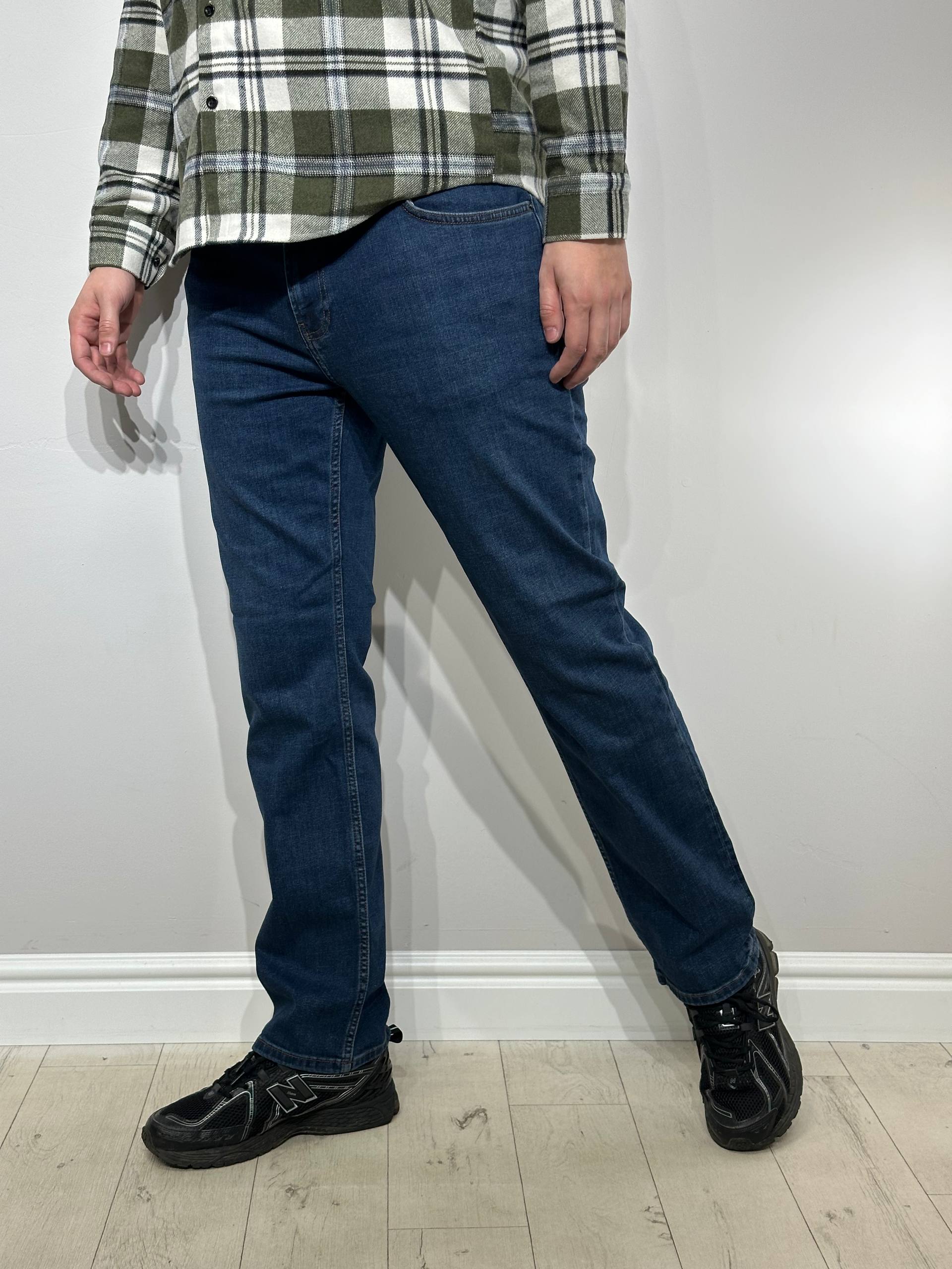 Темные мужские джинсы, Modern Fit
