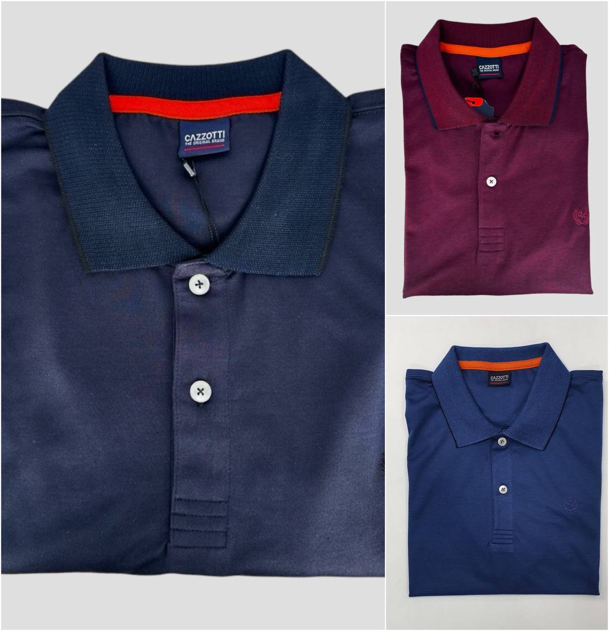 Large size polo shirt