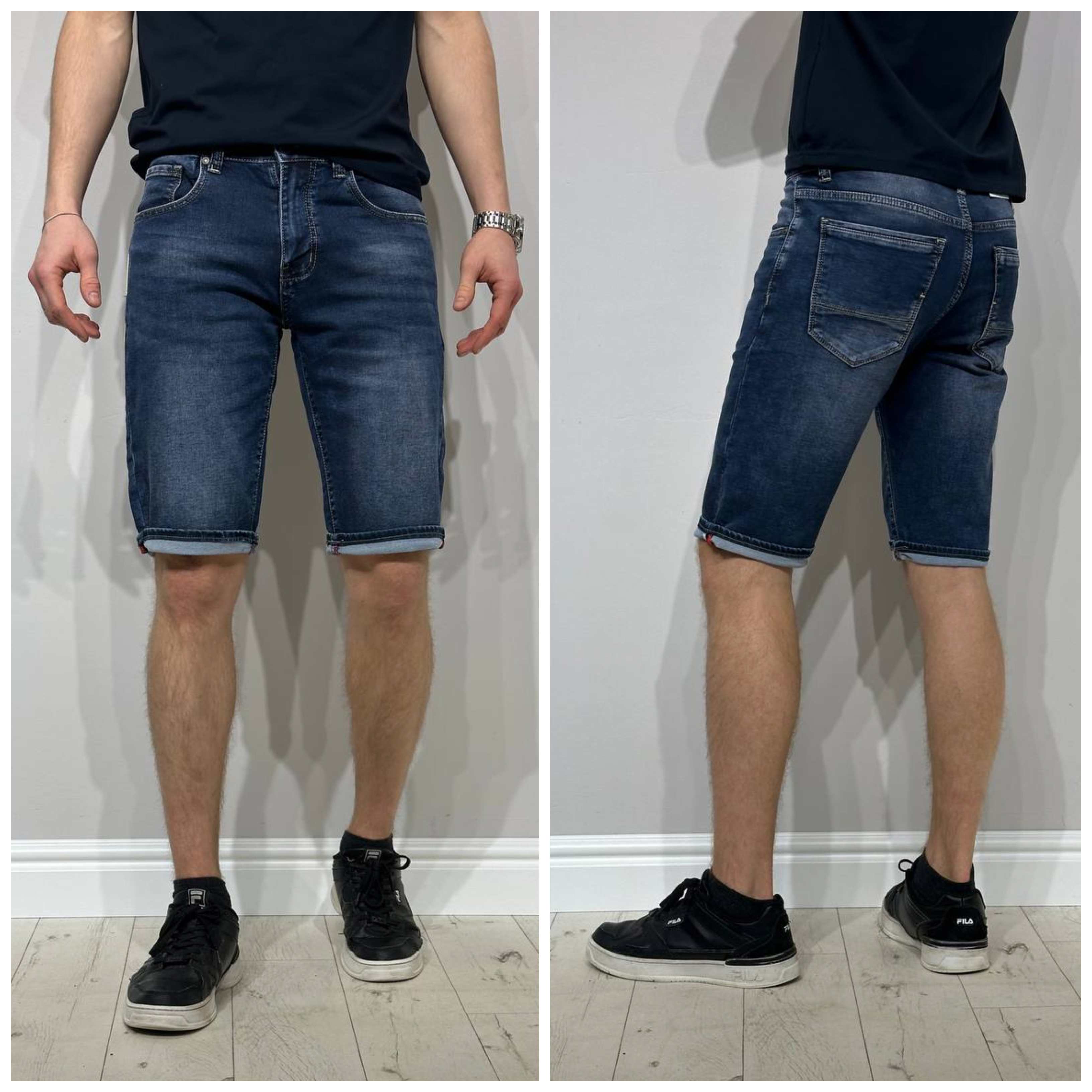 Мужские джинсовые шорты