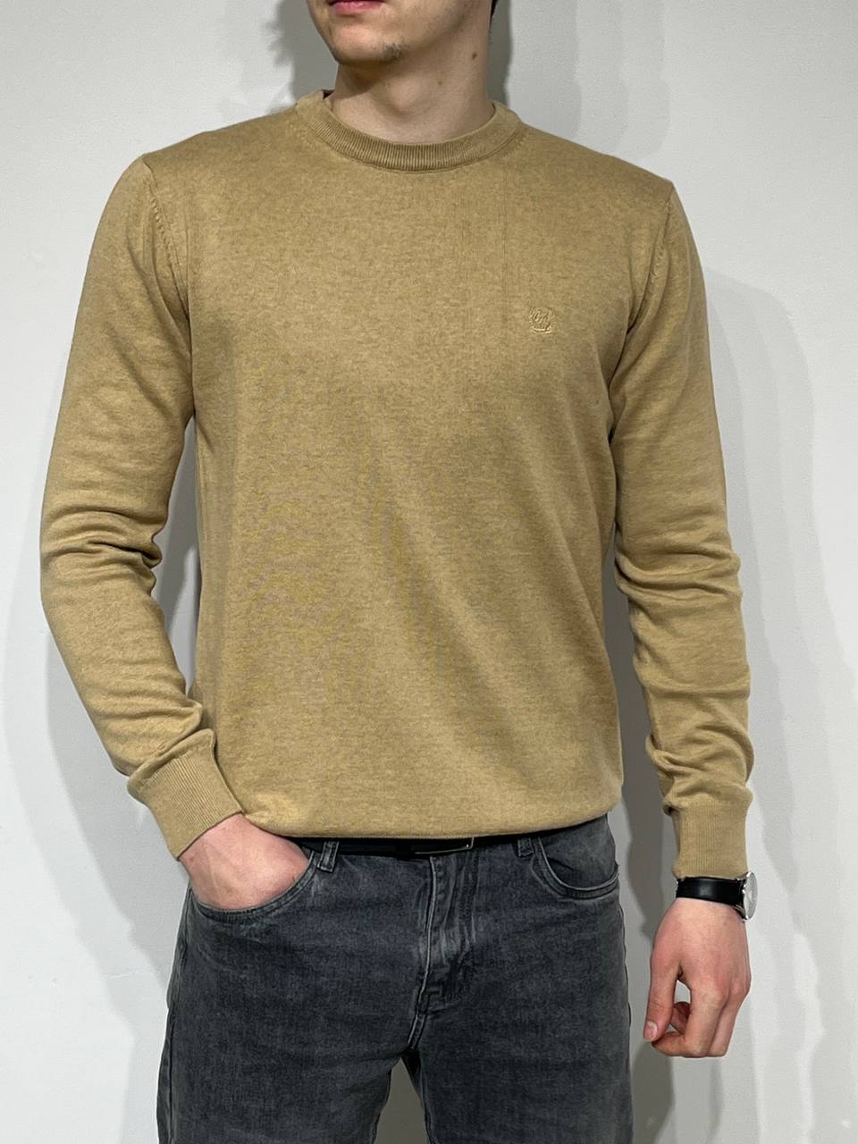 Vīriešu kokvilnas džemperis