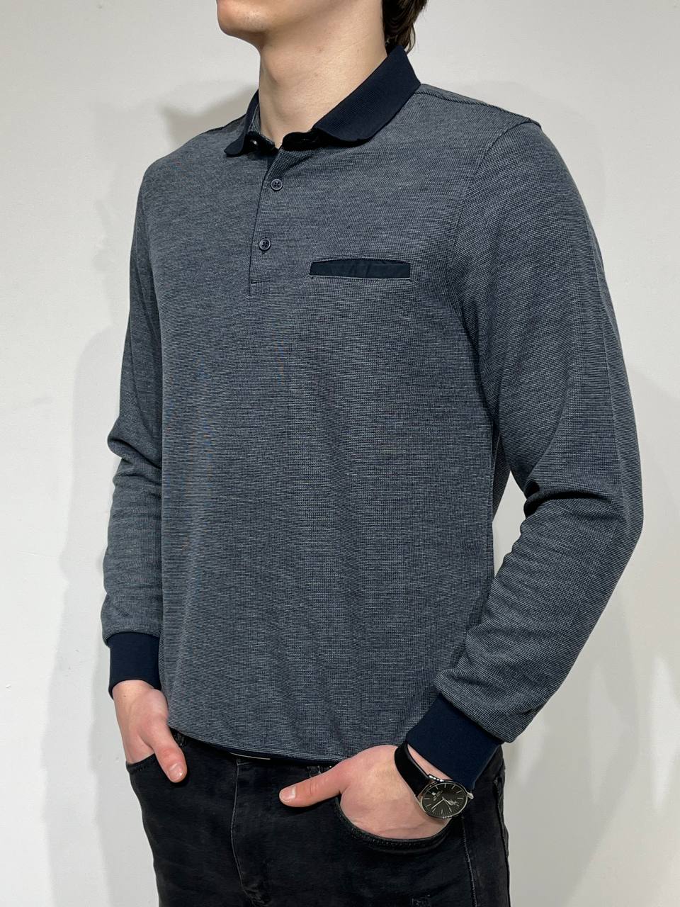 Men's polo sweater Cazzotti