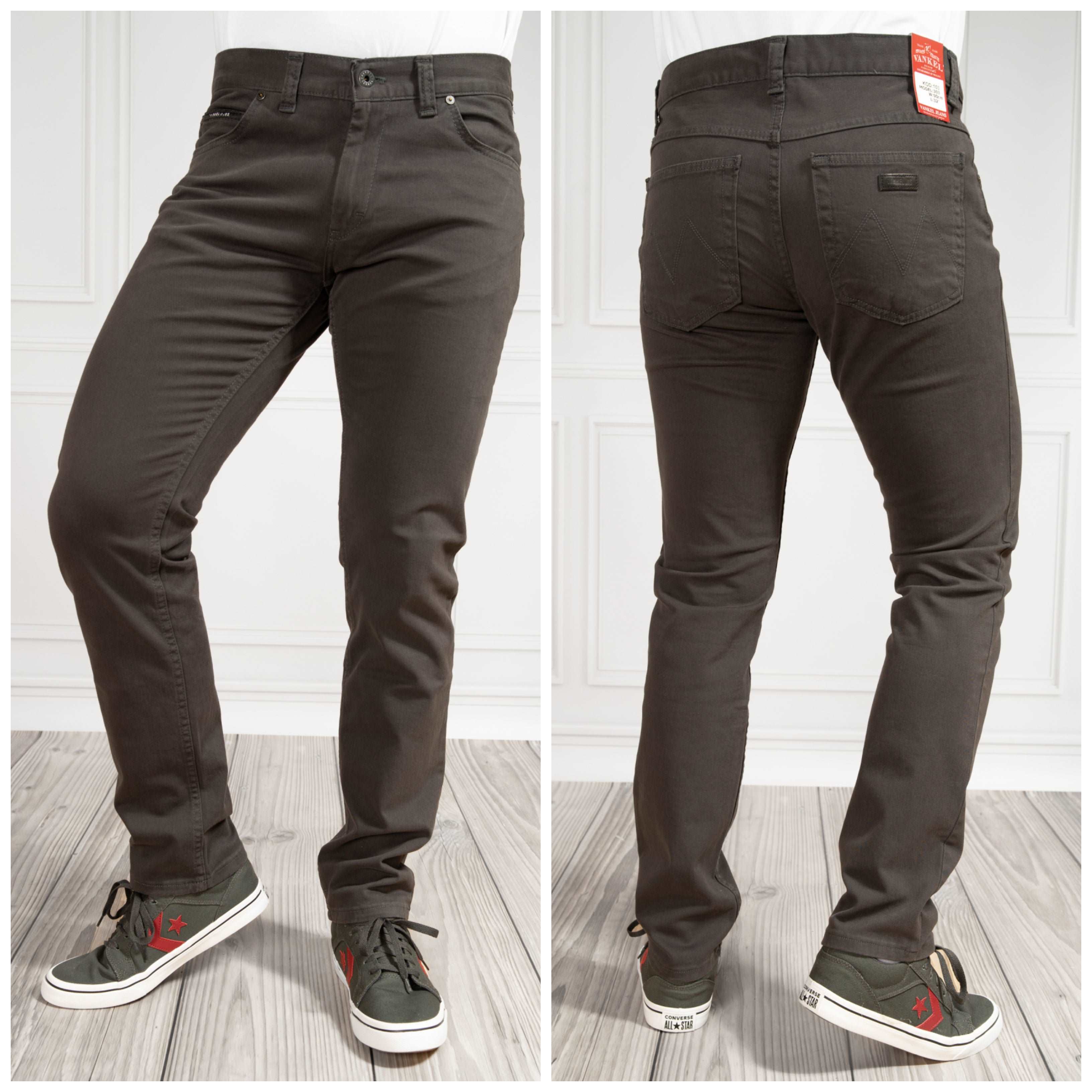 Džinsu piegriezuma bikses Vankel-103, Regular fit