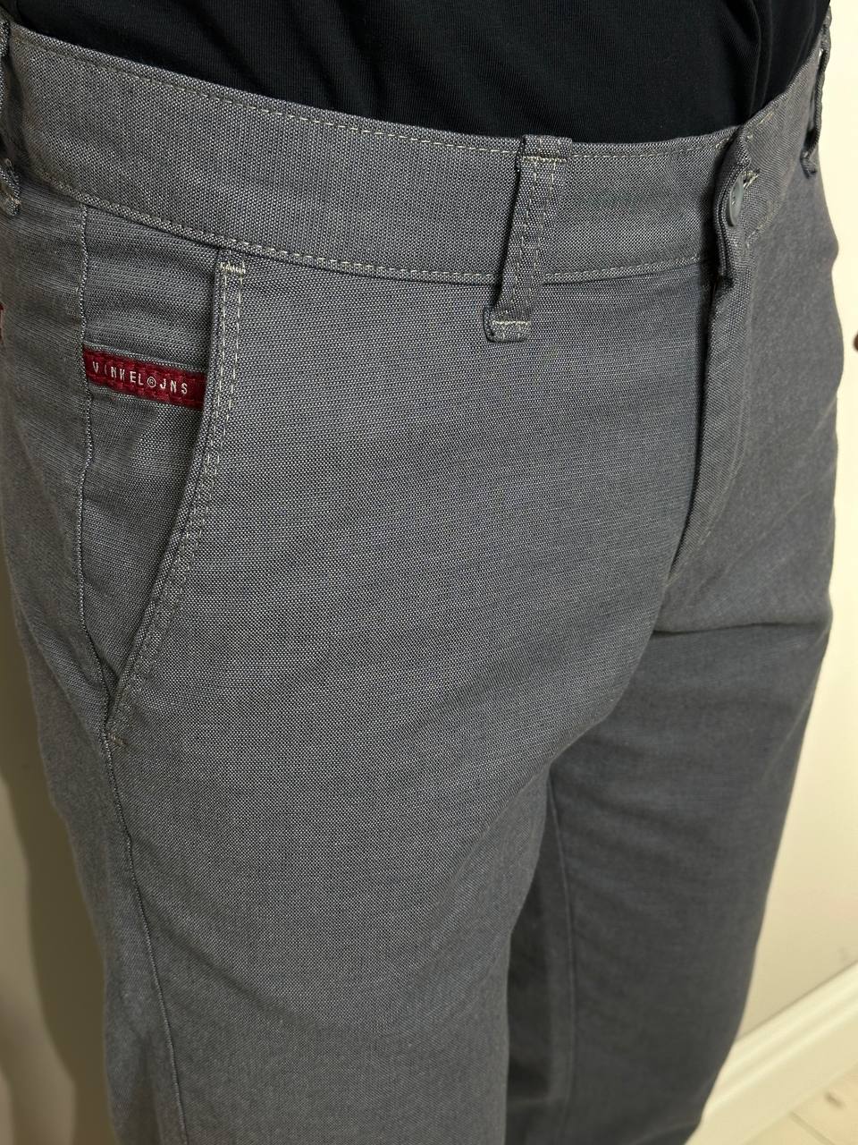 Светлые, классические брюки Vankel-092, Comfort slim