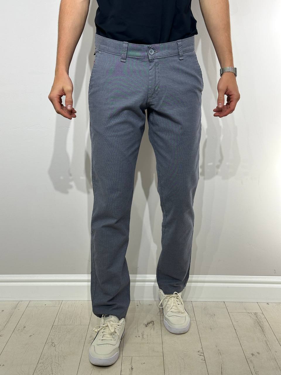 Светлые, классические брюки Vankel-092, Comfort slim