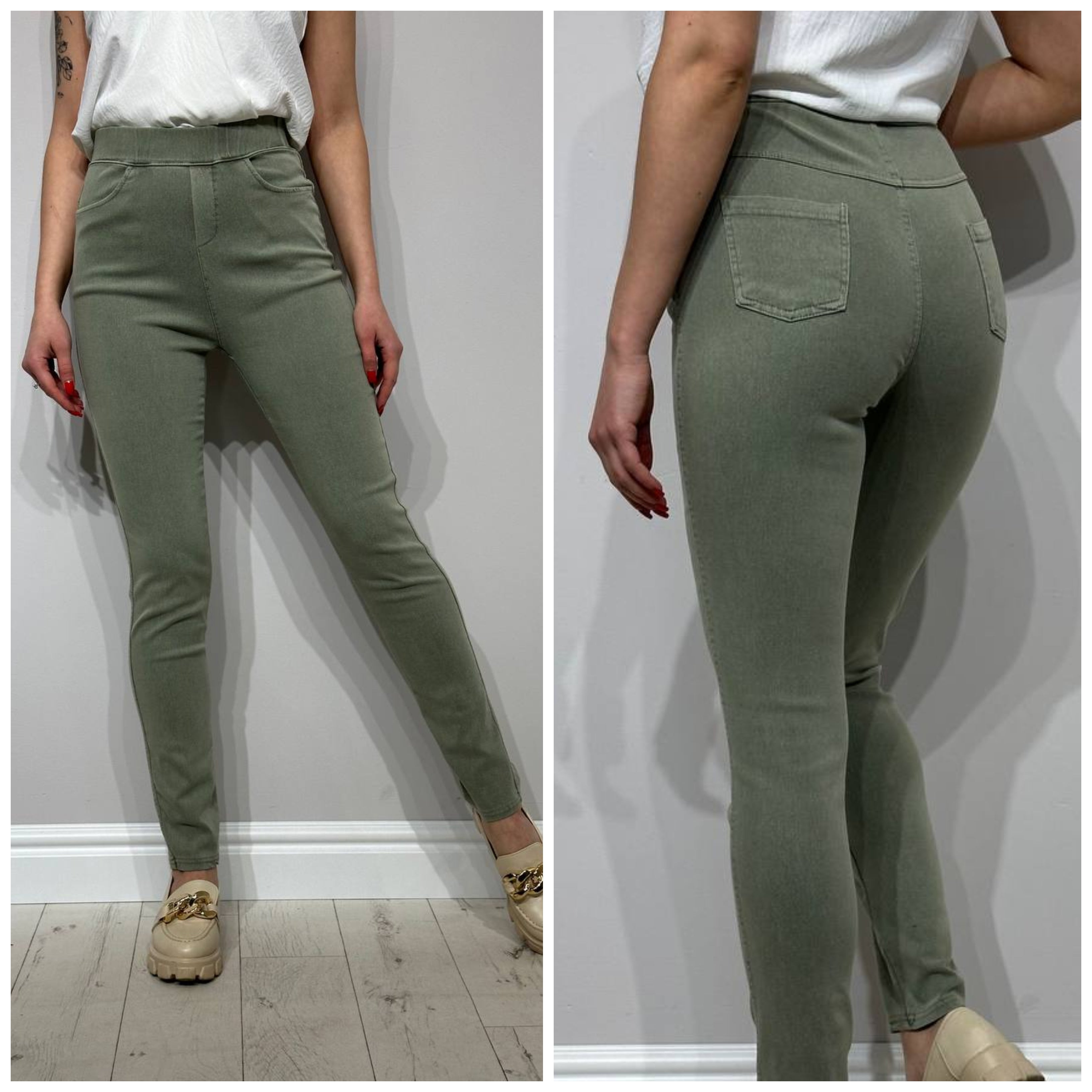 Leggings kõrge vöökohaga naistele