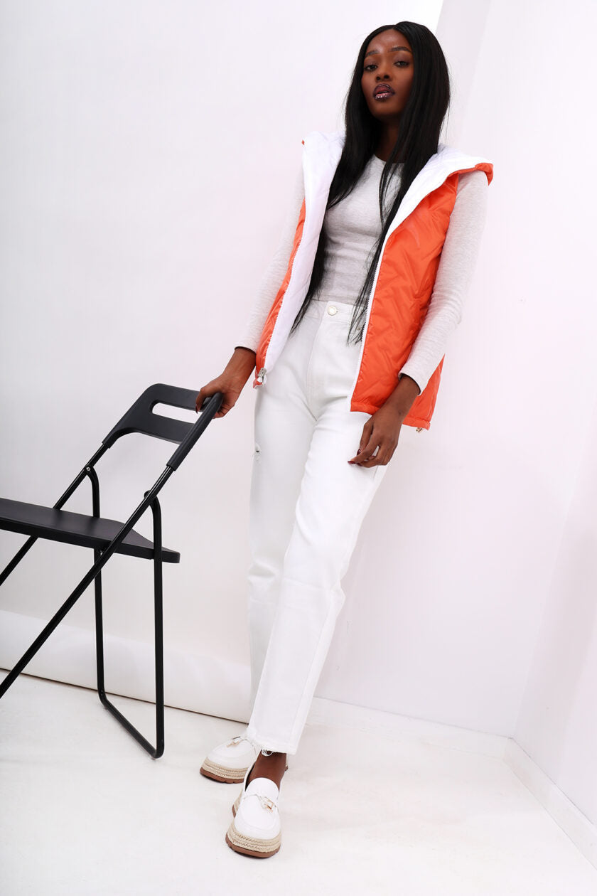 Reversible women's vest