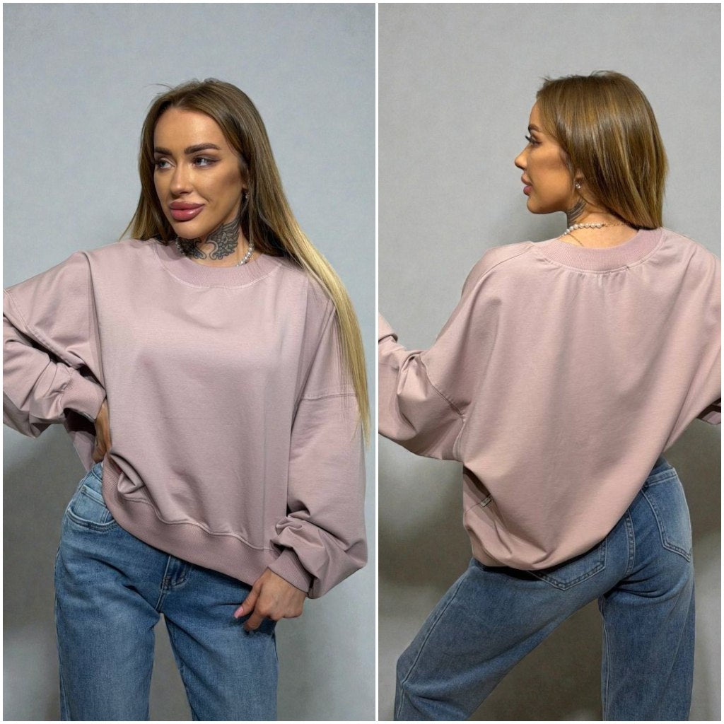 Oversize brīvā laika džemperis