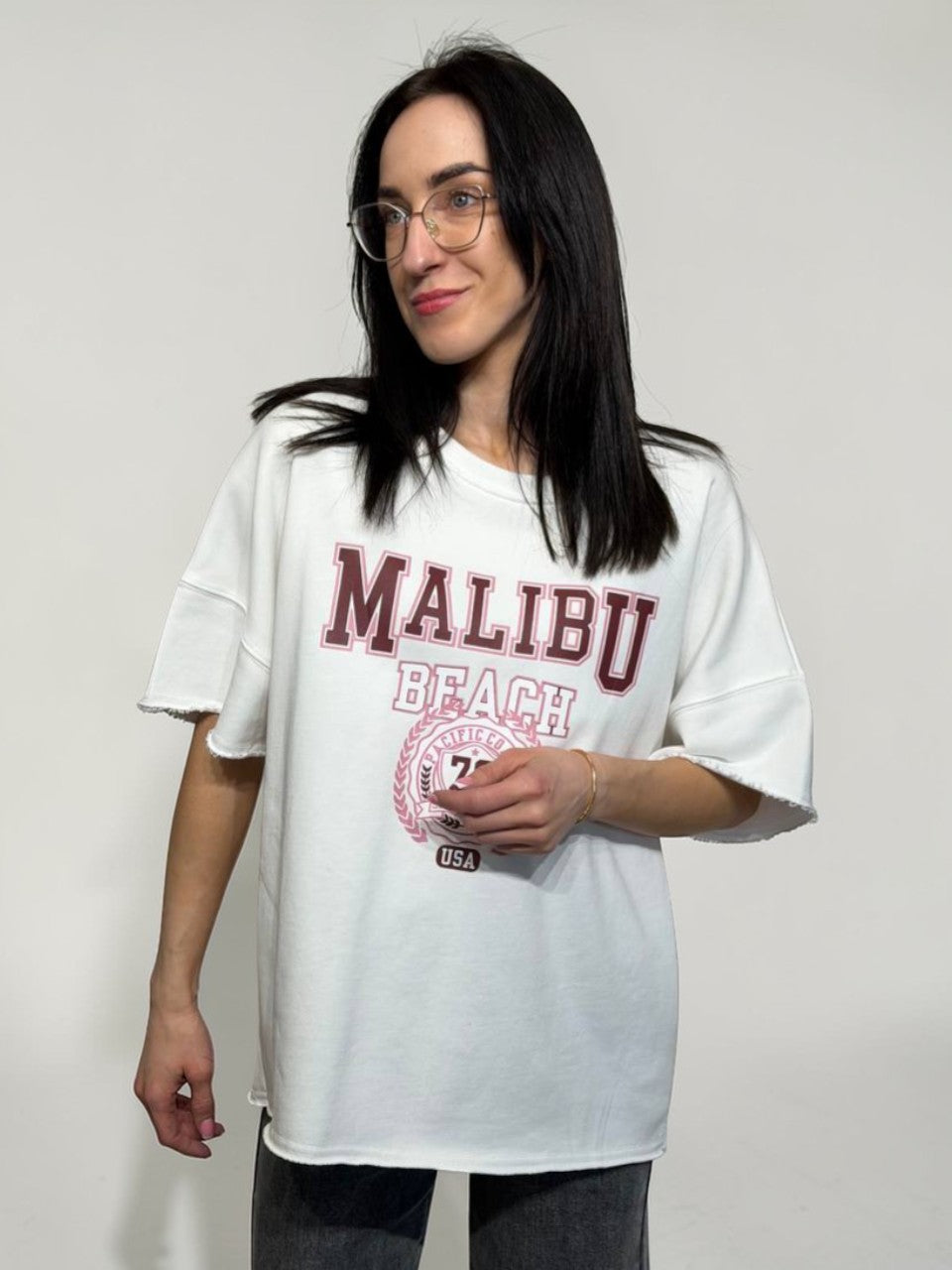 Loose-fit printed T-shirt