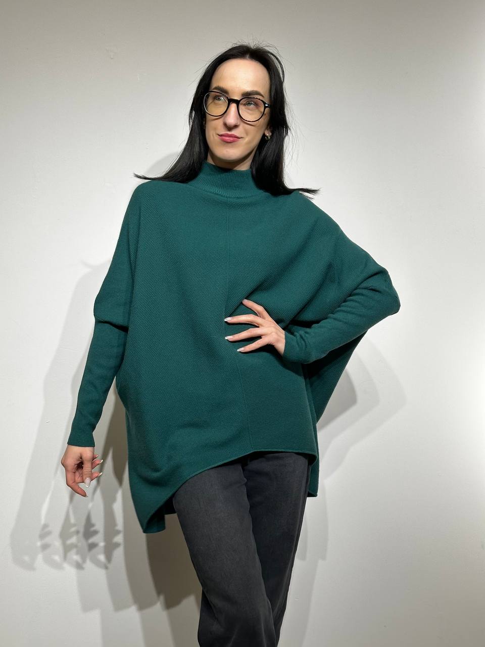 Oversize style sweater for women