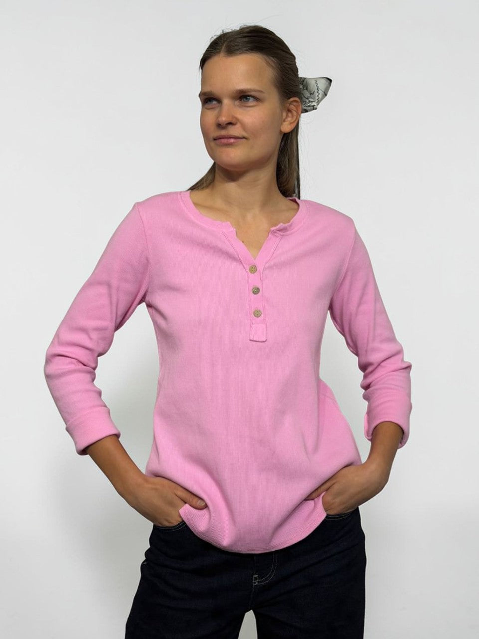 Everyday ribbed fabric top