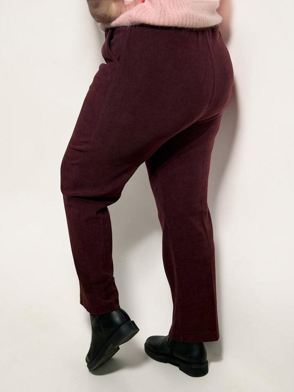 Velveta klasiskās bikses sievietēm