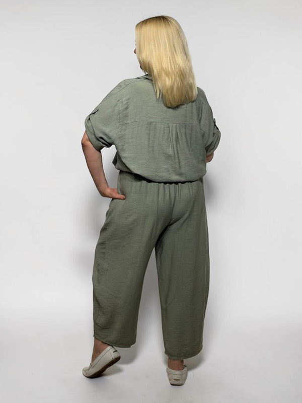 Plānas viskozes wide leg bikses