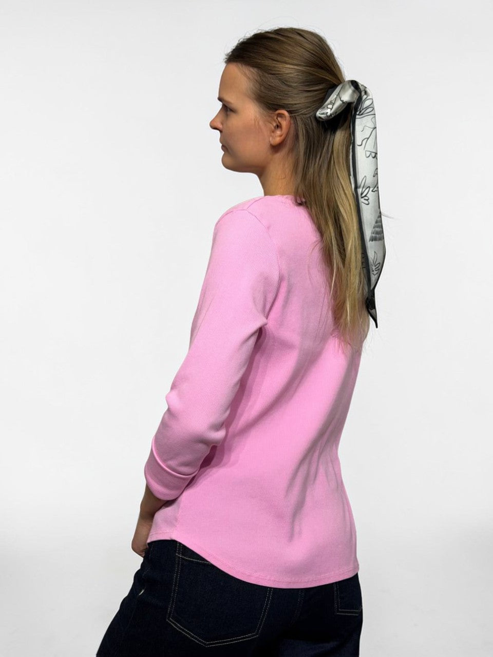 Everyday ribbed fabric top