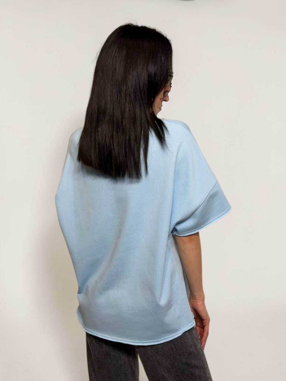 Loose-fit printed T-shirt