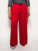 Luxury plus size wide pants
