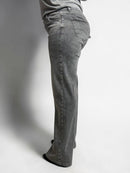 Modern plus-size long jeans