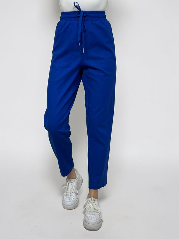 Plānas kokvilnas bikses sievietēm