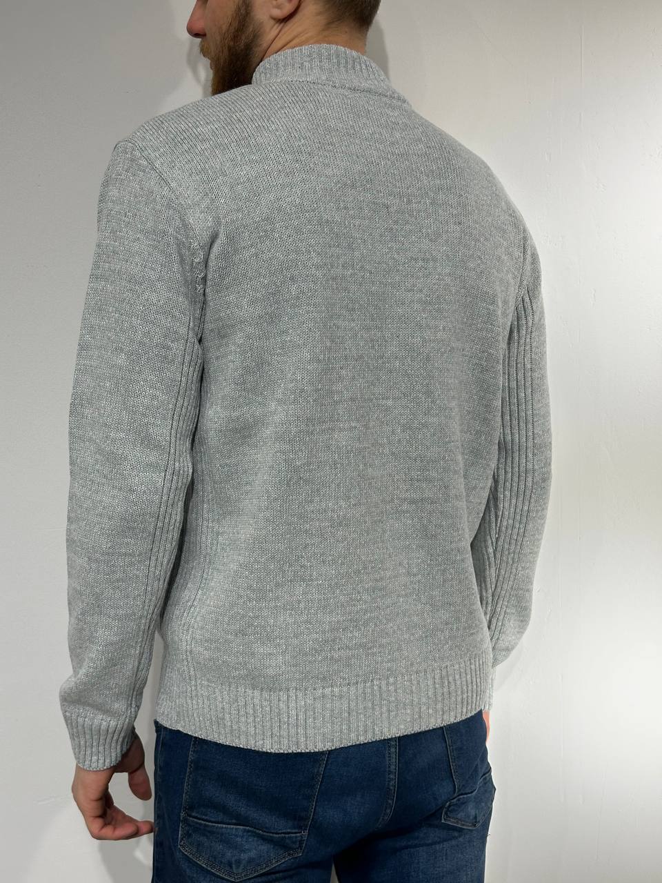 Sweater with zipper Jordi