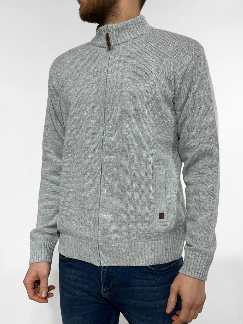 Sweater with zipper Jordi