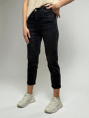 Baggy fit graphite gray jeans