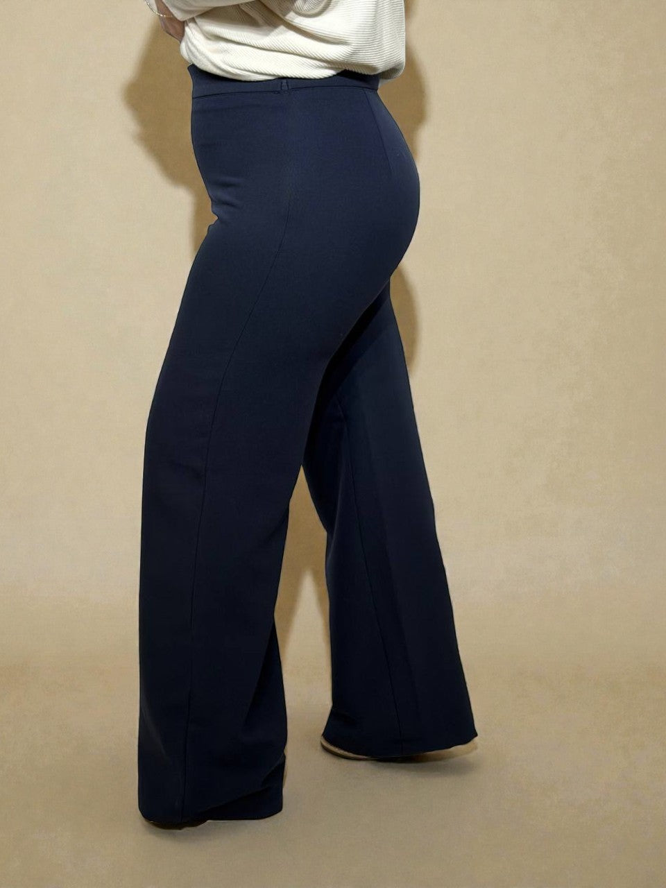 Extra long classic pants for women
