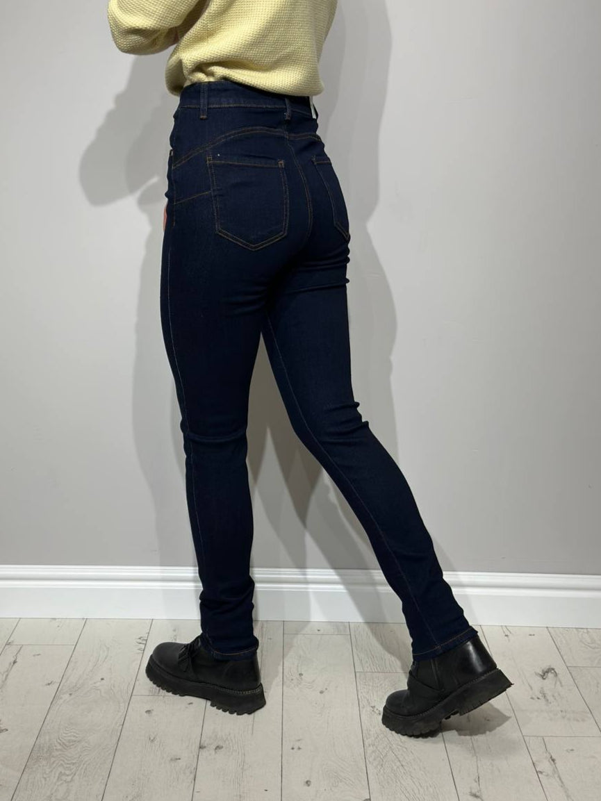 Slim fit push up women's jeans