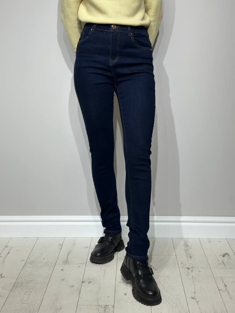 Slim fit push up women's jeans