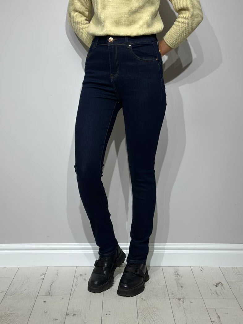 Slim fit push up women's jeans