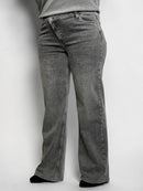 Modern plus-size long jeans
