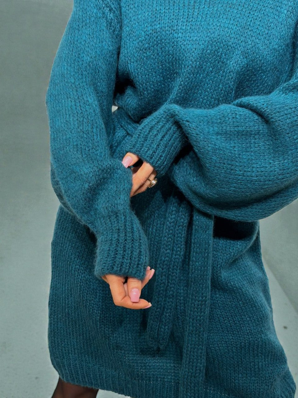 Adījuma džemperkleita