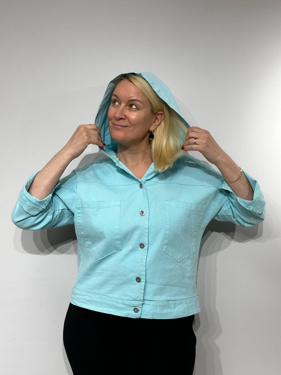 Džinsa jaka vasarai