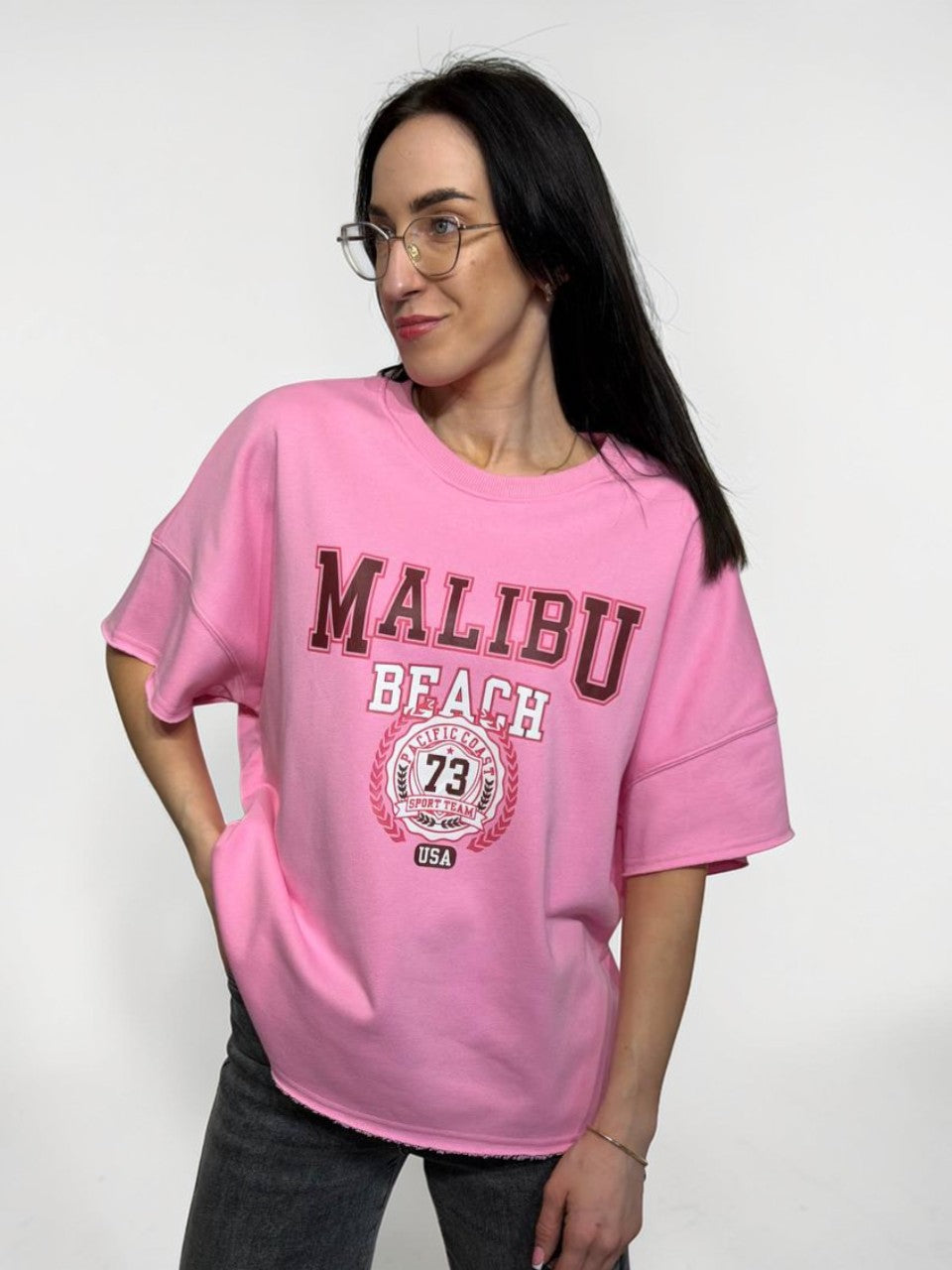 Loose-fit printed T-shirt